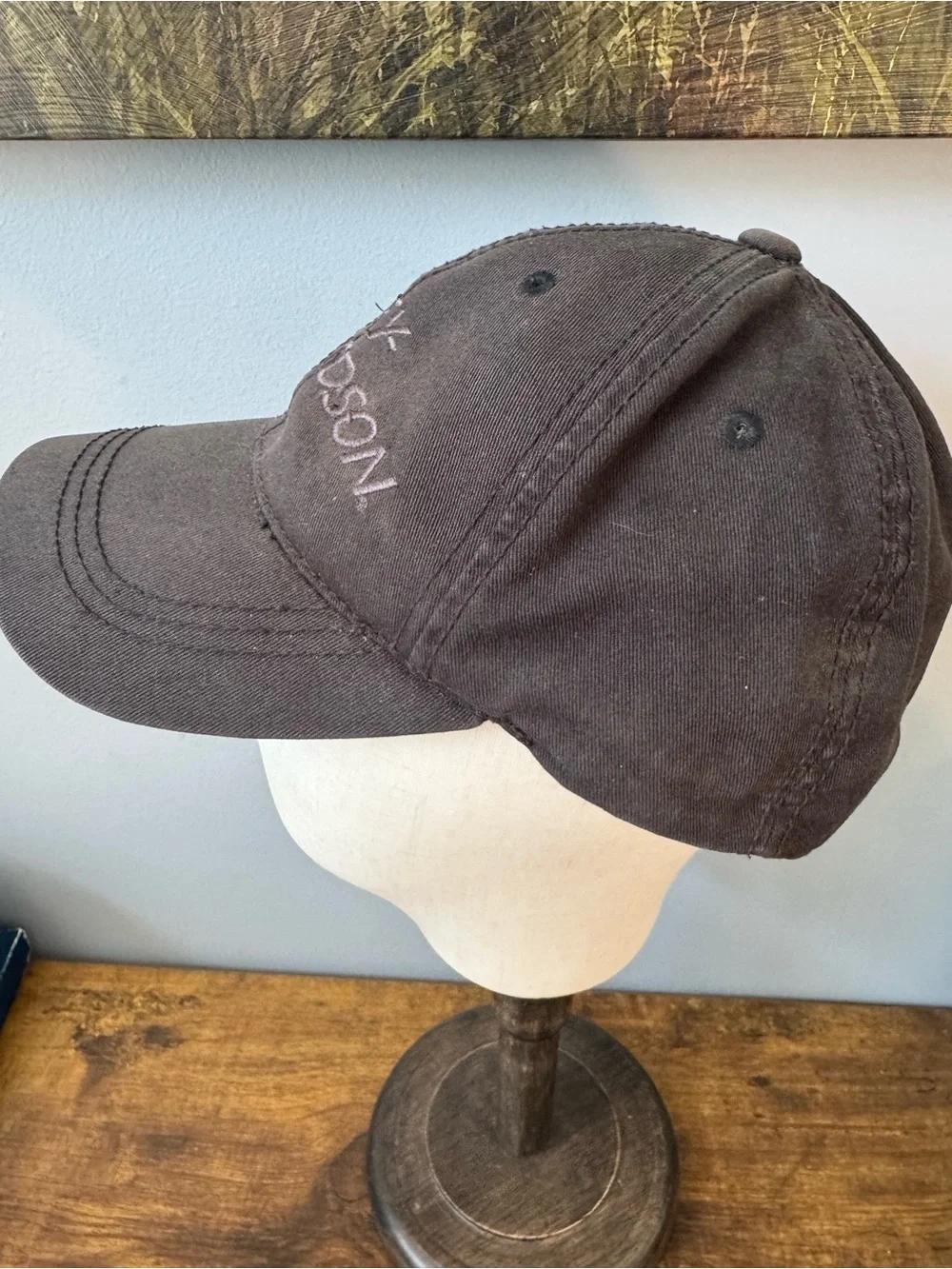 Harley-Davidson MotorClothes Fitted‎ Baseball Cap Black Size L 2013 Logo Hat